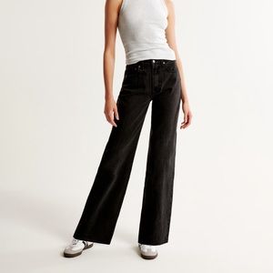 Abercrombie High Rise Loose Jeans - Long